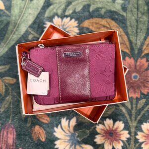 Vintage Coach Wristlet Purse